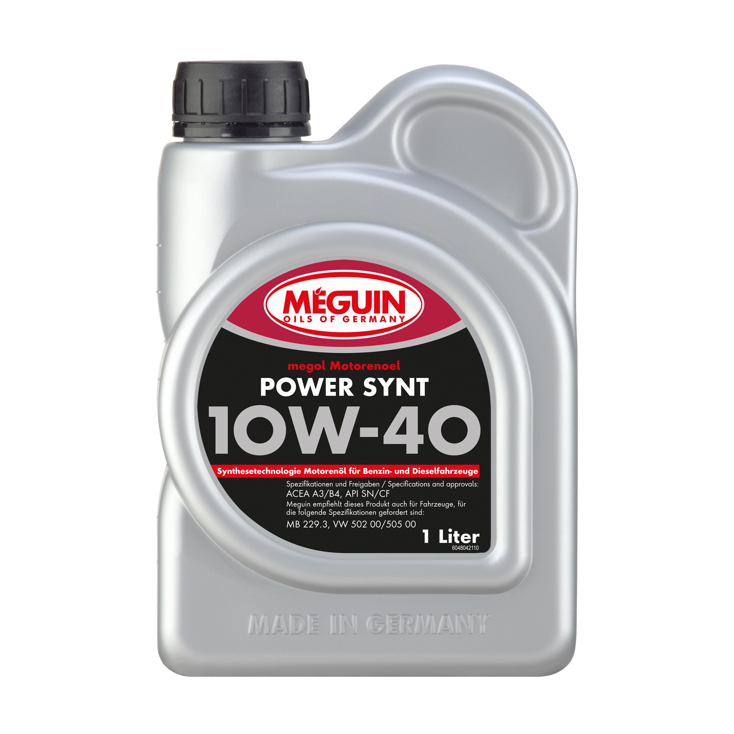 Олива моторна Meguin POWER SYNT SAE 10W-40 1 л